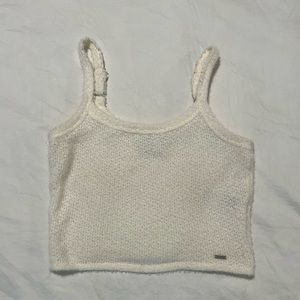 Hollister Fuzzy Crop Top